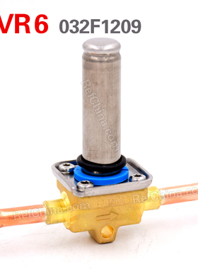 丹佛斯正品EVR6电磁阀032L1209中央空调冷藏配件常闭焊接管径1/2