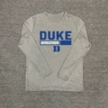 Duke Color Block Print Quick-Drying Long Sleeves Gray