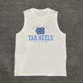 CAROLINA+Big Logo North Carolina Quick-Dry Tank Top White