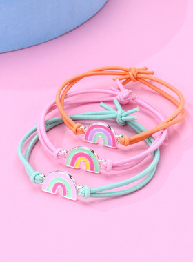 女生可爱三条手环手链闺蜜儿童