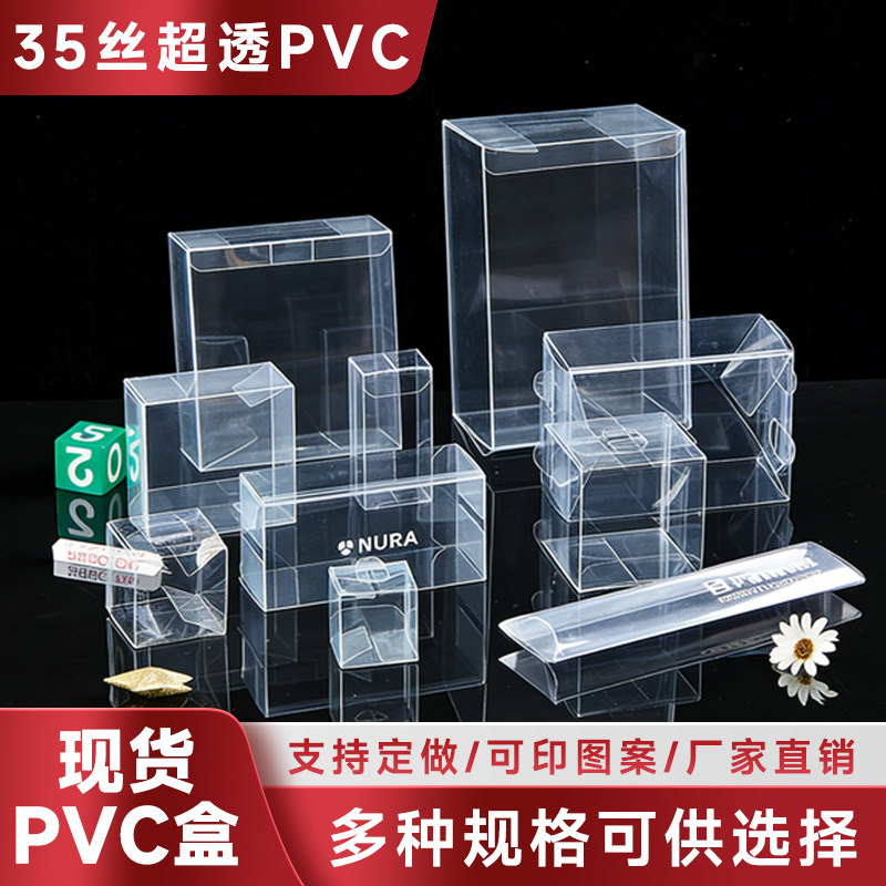 现货PVC包装盒子 pet透明文具盒 tomy车模展示盒 PP塑料盒定制图片