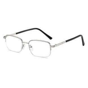 男士 树脂超轻半框老花眼镜高档6122男金婚老视镜可品牌 时尚