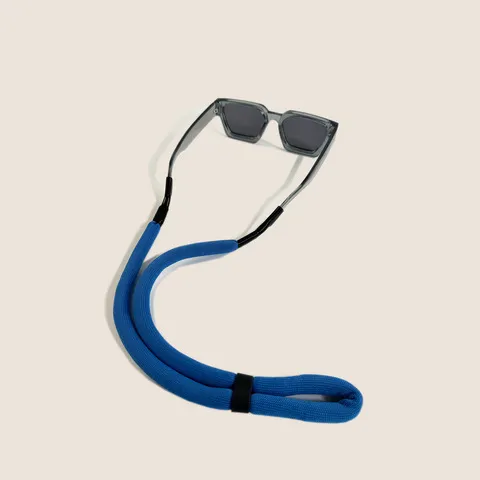 冲浪挂绳眼镜带粗圆海绵芯眼镜绳涤纶浮潜10mm钩针自由潜漂浮水肺