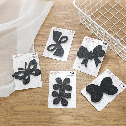 简约刘海贴女发粘成人头饰头发贴碎发发帖发贴魔法贴粘碎头魔术贴