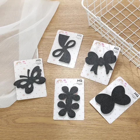 简约刘海贴女发粘成人头饰头发贴碎发发帖发贴魔法贴粘碎头魔术贴