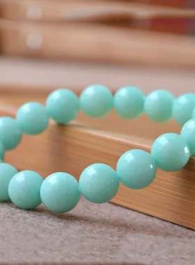 宝石手串女款手链时尚首饰天蓝石宝石特色天蓝石手饰