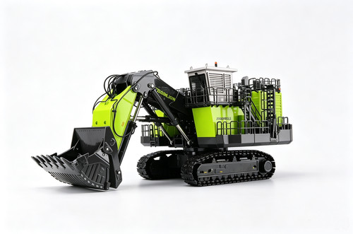 1/48 中联 ZOOMLION ZE4000GLS 矿用挖掘机模型 大挖 锌合金 收藏