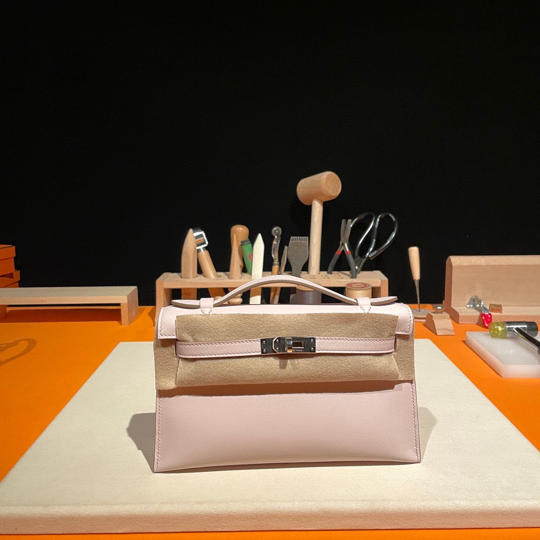 Kelly mini一代 Swift 09梦幻粉紫 金银扣 手工蜡线