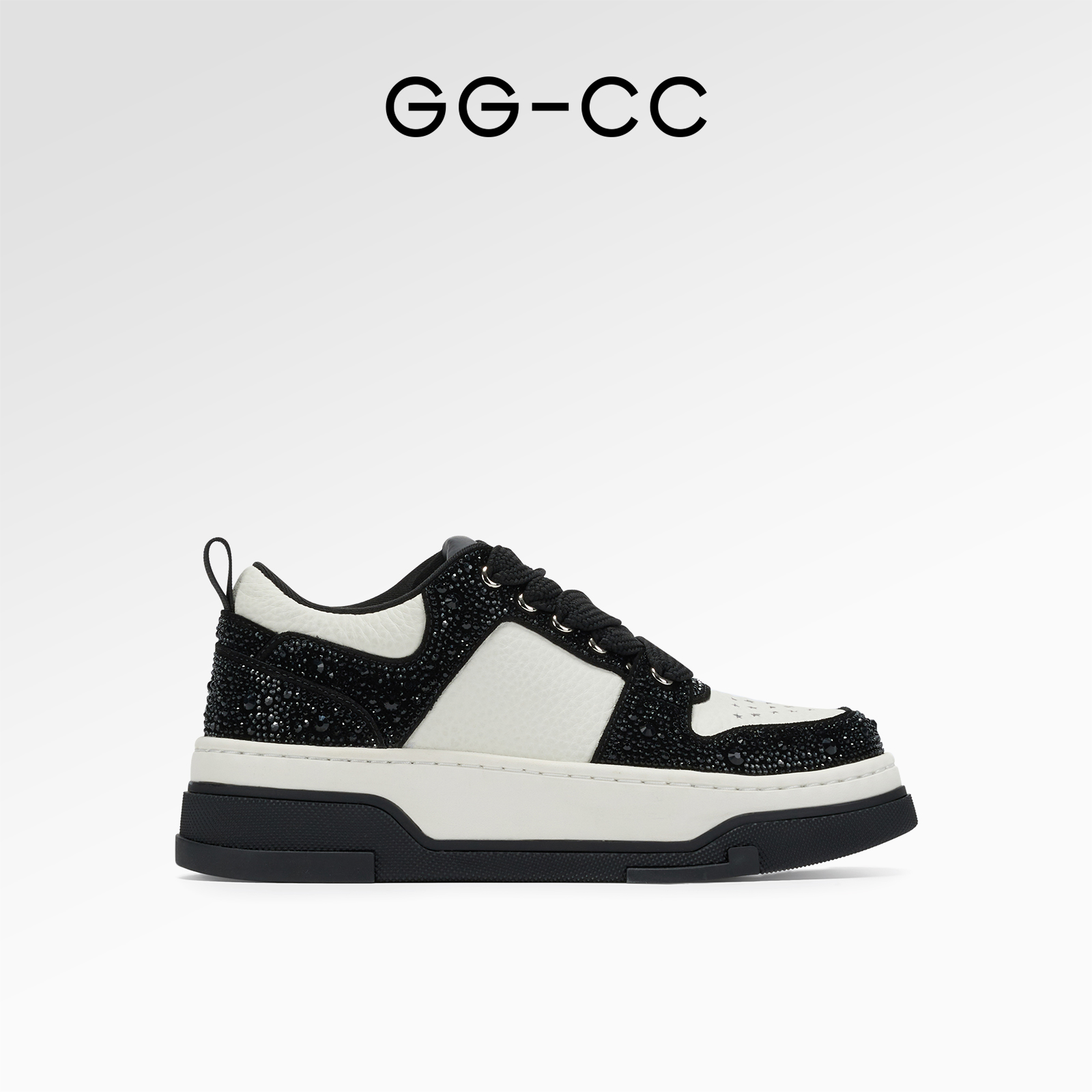 GG-CC休闲时尚真皮厚底板鞋
