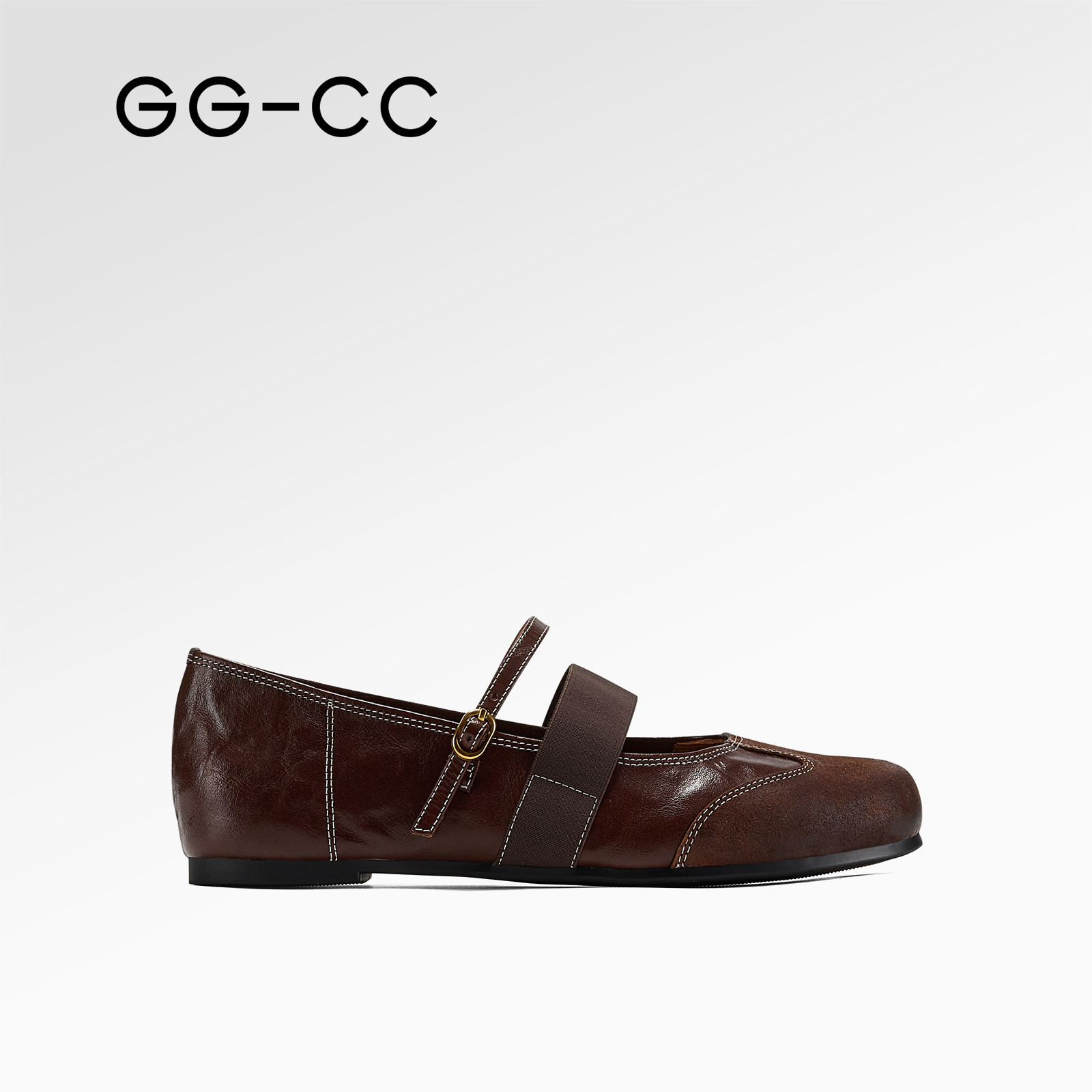 GGCC法式复古芭蕾鞋玛丽珍鞋子女