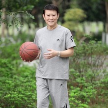 短袖 中老年运动套装 男夏季 夏装 套装 t恤老年人爷爷衣服夏天 爸爸装