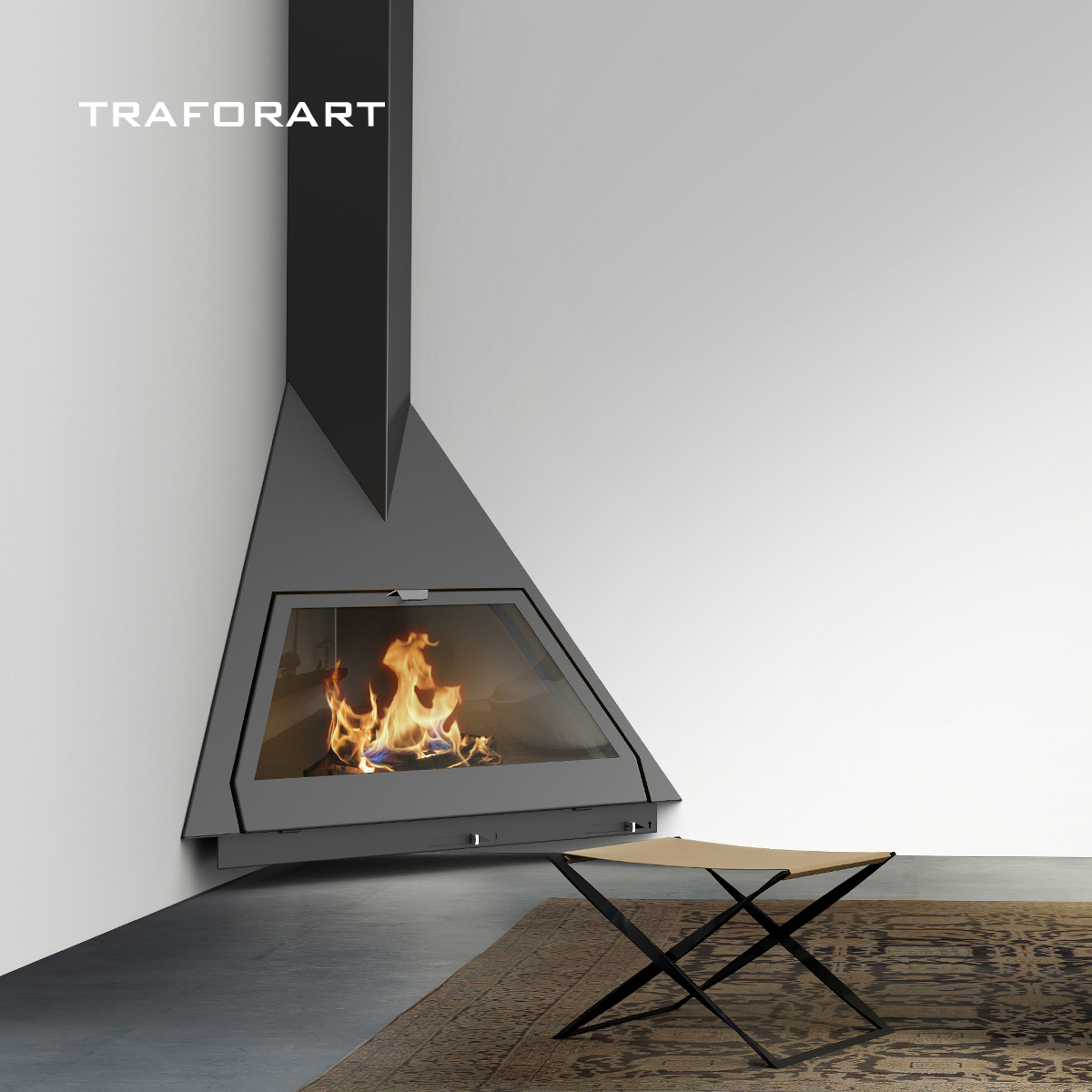 悬挂真火壁炉西班牙Traforart
