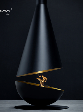 Glamm葡萄牙进口 户外家居酒精壁炉装饰真火取暖别墅会所 THALES