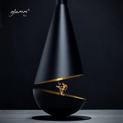 Glamm葡萄牙进口真火燃木壁炉