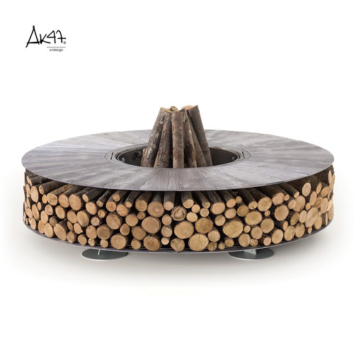 AK47Zero纹理铝色欧式高端柴火