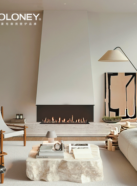 MOLONEY莫洛尼EVA高端智能酒精壁炉真火客厅取暖高端轻奢90系列