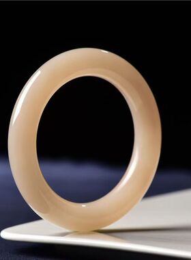 东陵玉藕粉色胖圆条大气复古