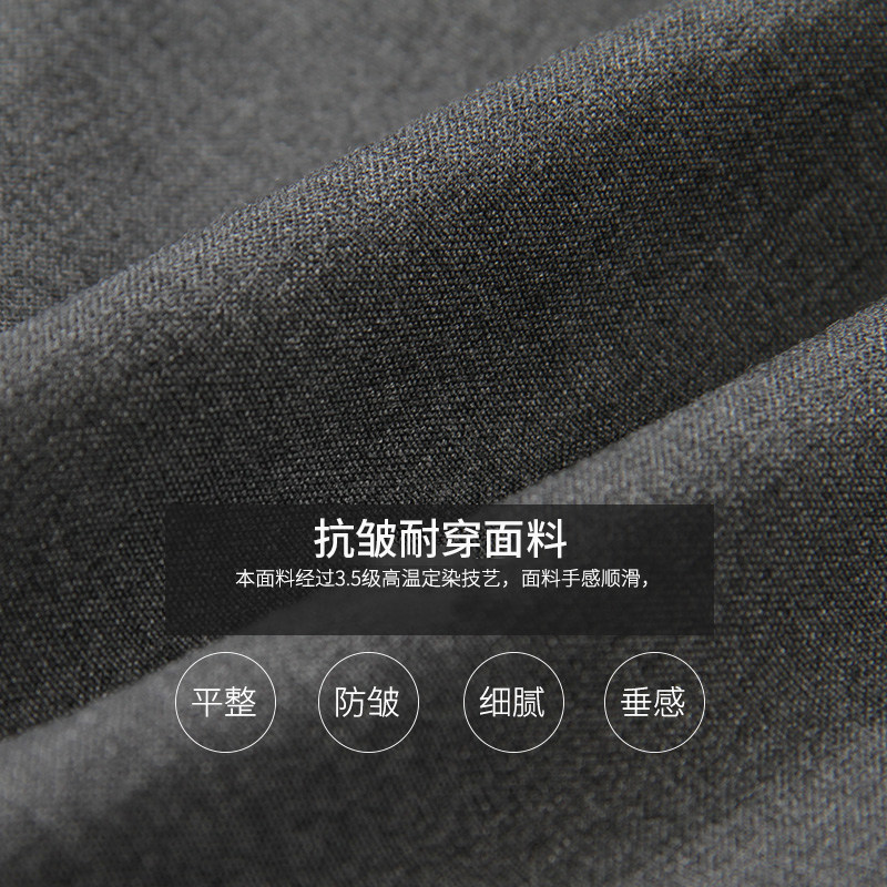 灰色西裤女九分裤2021春装新款设计感显瘦高腰小脚职业工装裤子