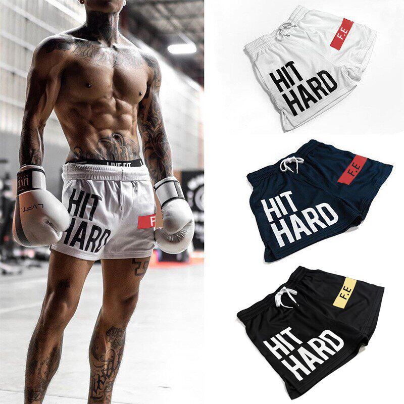美式拳击训练运动短裤