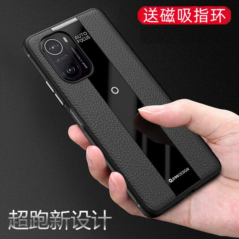 适用红米k40手机壳保时捷超跑k40pro防摔小米redmik40por磁吸支架red看40k网红40p新品k4o男k可40peo皮纹软壳