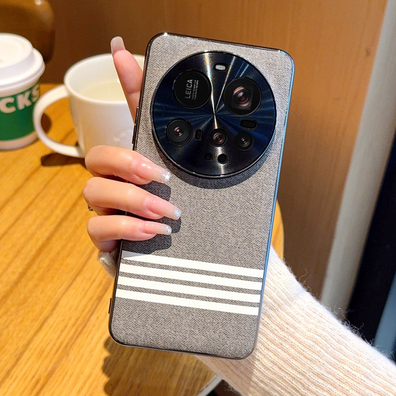 高端电镀布纹适用小米15ultra手机壳新款12Sultra保护套全包防摔xiaomi14ultra超薄磨砂13ultra金属镜头外壳