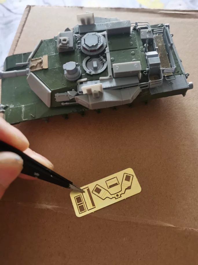 1/72 M1A2C V3 полное -совпадение обновление Baoying Xiang Xiangsheng Crow 3/LP Случайное определённое издание C8
