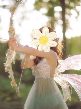 神明少女日式 创意写真精灵主题拍照摄影道具 网红弓箭古代丘比特