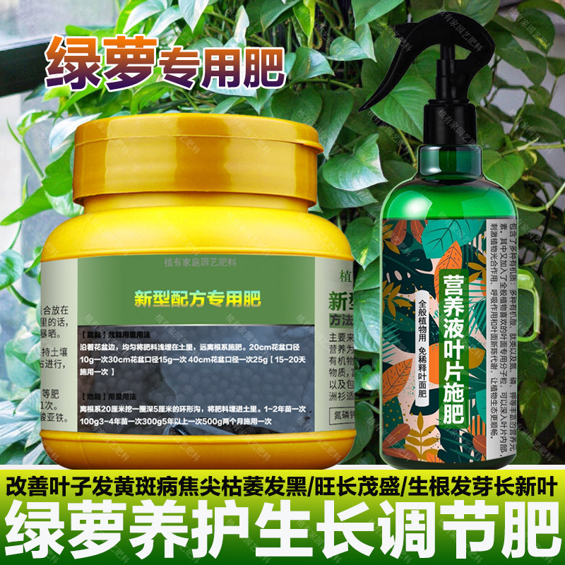 绿萝盆栽专用肥料花卉植物旺盛促长新叶营养液生根长藤大绿箩肥料,鲜花速递/花卉仿真/绿植园艺,家庭园艺肥料,淘宝优惠券,粉丝福利购,淘宝优惠卷