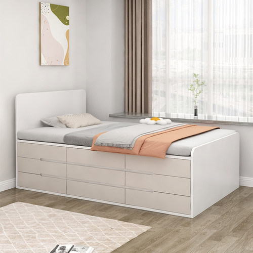 小户型储物床榻榻米省空间抽屉床