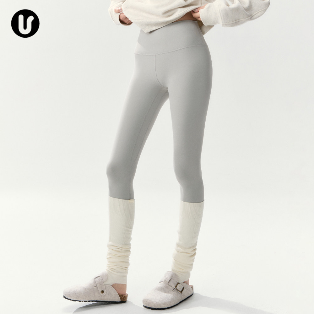 瑜伽长裤女提臀普拉提训练服套装运动九分裤子跑步健身灰色鲨鱼裤,运动服/休闲服装,健身裤,淘宝优惠券,粉丝福利购,淘宝优惠卷