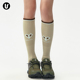新款 瑜伽袜女微压显瘦防滑小腿袜普拉提训练服高长筒健身运动袜子