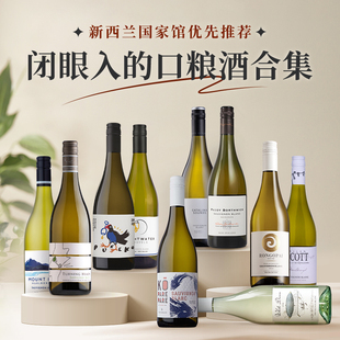 10款口粮酒推荐 新西兰进口回首 蔚蓝之海长相思干白葡萄酒