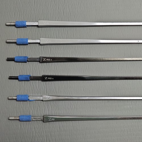 章牌花剑条阿章防锈电动花剑条成人儿童银彩金蓝黑色认证比赛器材