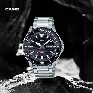 casio卡西欧旗舰店MTD-125学生剑鱼电子手表男款官方正品官网