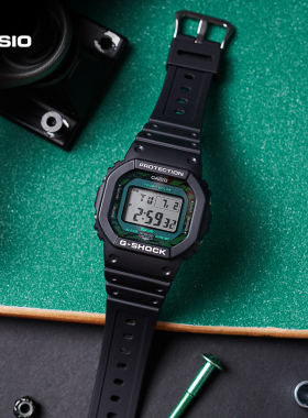 casio卡西欧海外旗舰店GW-B5600MG防水潮流运动手表男士 G-SHOCK