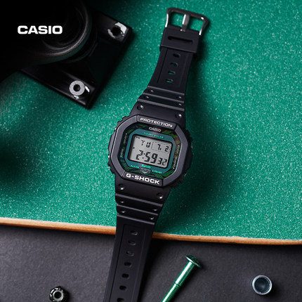 casio卡西欧海外旗舰店GW-B5600MG防水潮流运动手表男士 G-SHOCK