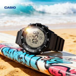 casio卡西欧海外旗舰店AE 1700H防水运动男手表官网官方正品