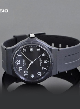 卡西欧旗舰店MW-59电子小黑表学生情侣考试专用手表官方正品casio