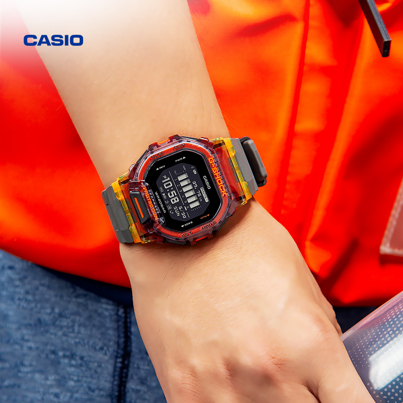 卡西欧运动小方块手表男女款