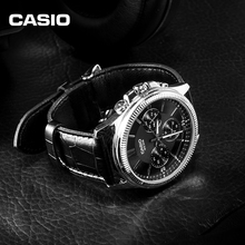 旗舰店官网卡西欧手表正品casio时尚三眼防水石英男表MTP-1375L