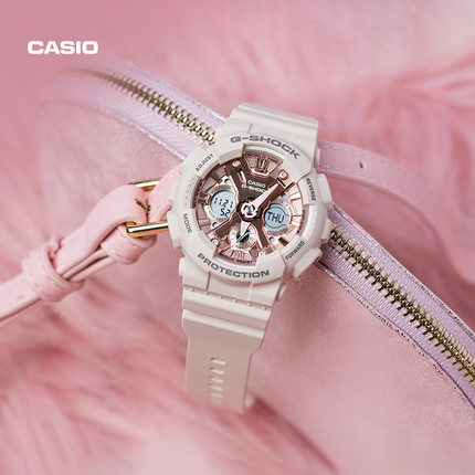 casio卡西欧海外旗舰店GMA-S120MF手表女士手表官网官方 G-SHOCK