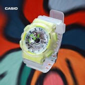 casio卡西欧旗舰店GA 110LS防水运动手表男官网官方正品 gshock