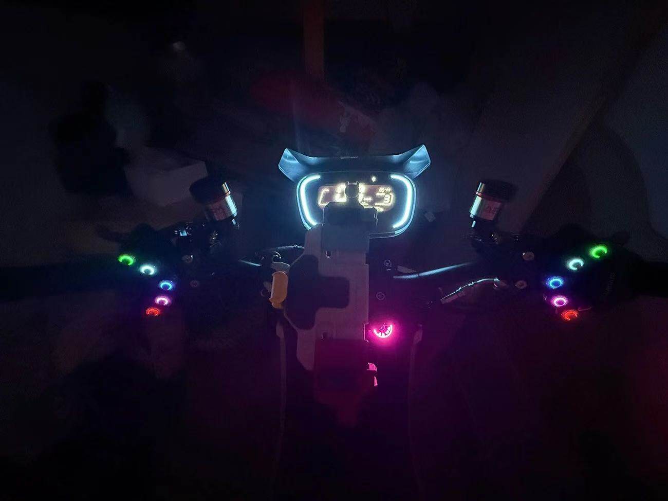 逐创正品糖豆开关全系列雅迪x5车型通用无损直上十色定制