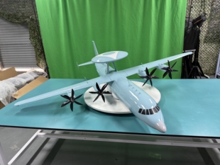大型飞机模型空警500机翼长度2m静态摆放吊挂摆放预警机模型航模
