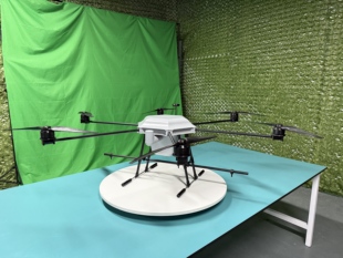 六旋翼无人机模型仿真飞机模型大型可收藏展览静态模型展厅研学