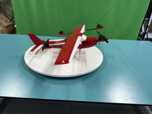 固定翼垂起货运类无人机机翼长度1m静态摆放无人机模型航模载重