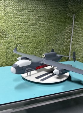 九天无人机2m壁挂摆放在蜂巢返回舱任务大型军事模型展厅模型挂墙