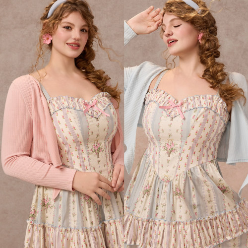 LaceMade 莓莓开衫 法式日常通勤肌理针织开衫夏日长袖防晒衫薄女