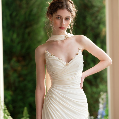 法式轻礼服修身高级感小众女