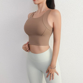 高强度运动内衣女专业跑步防震收副乳健身文胸聚拢防下垂瑜伽背心